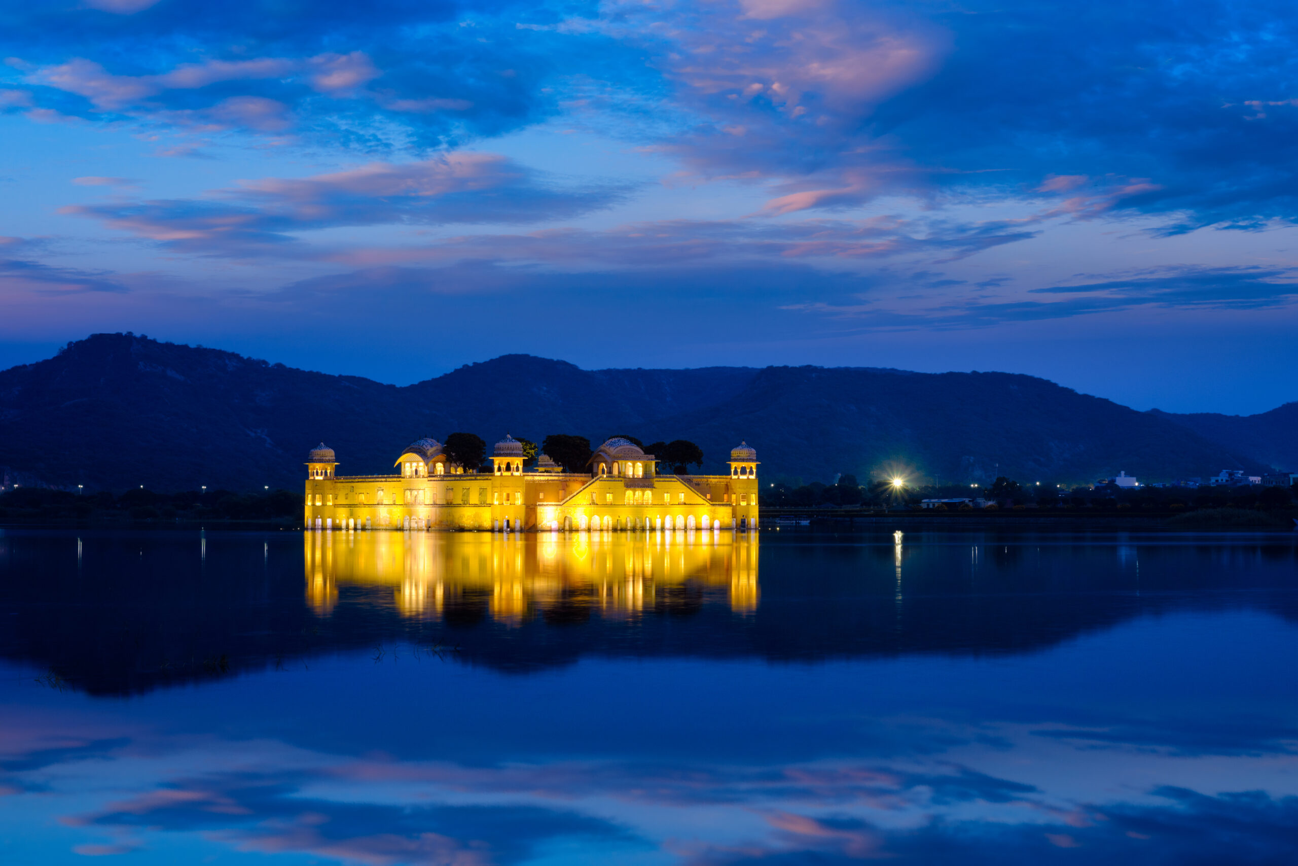 Jal Mahal Water Palace. Jaipur, Rajasthan, India