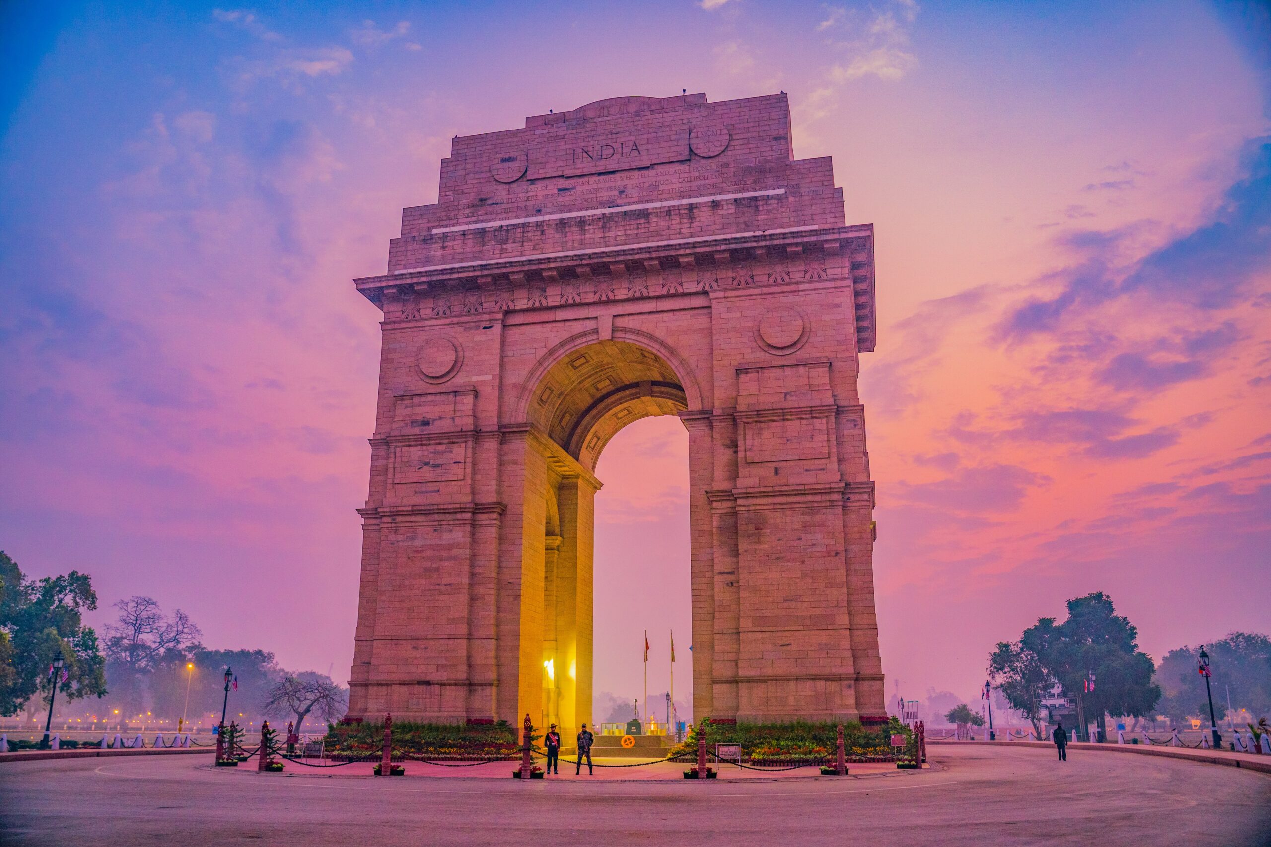 Location 4.  India Gate