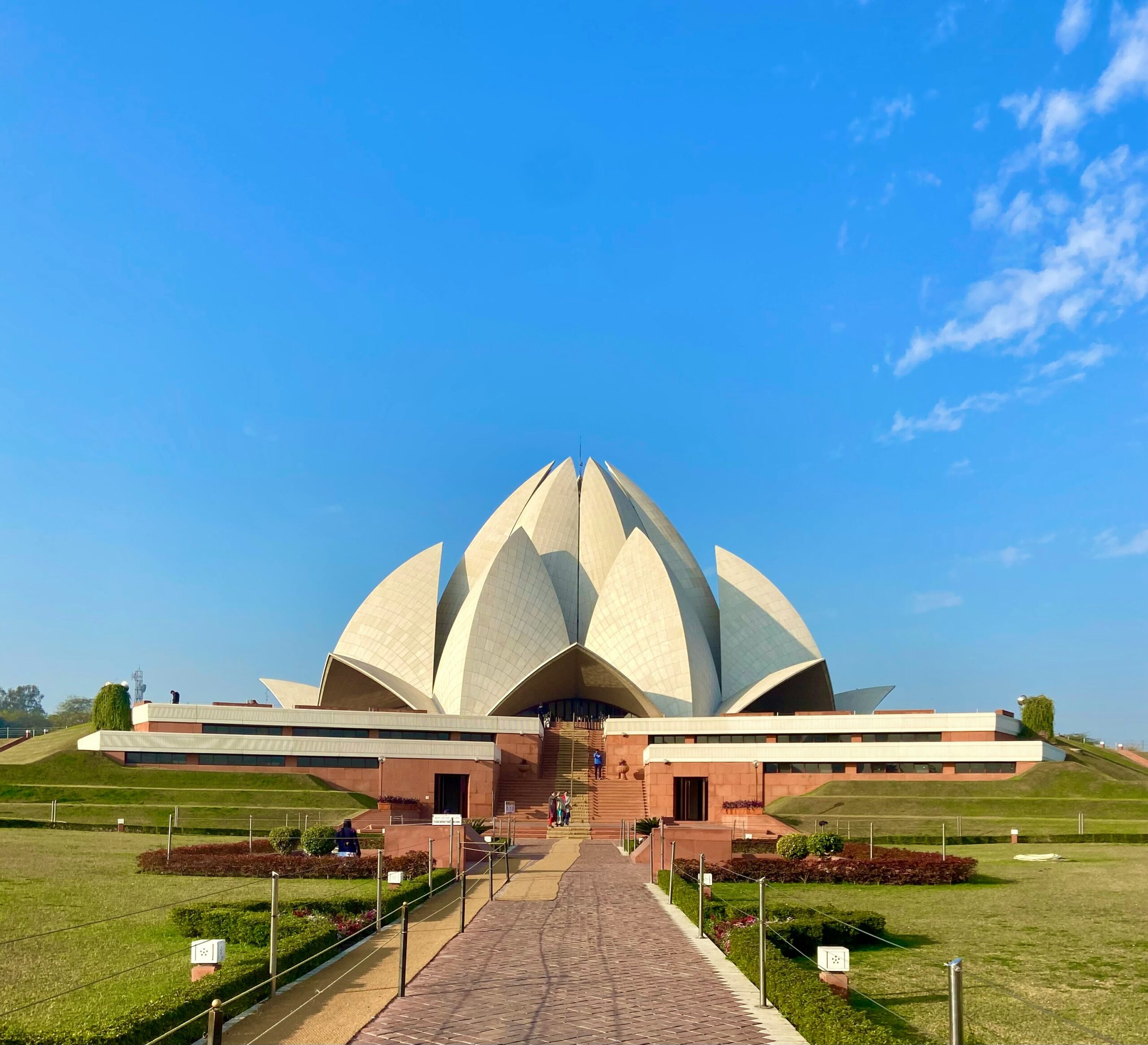Location 6.  Lotus Temple